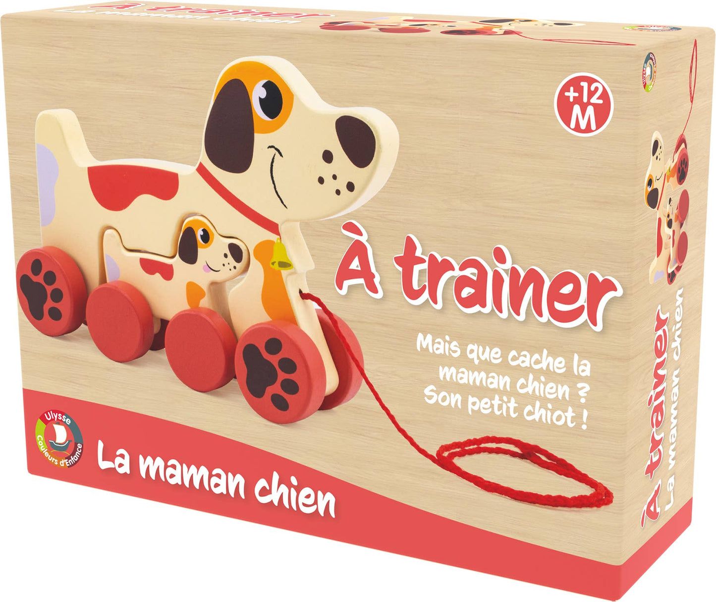 Ziehtierli Mamahund mit Welpe