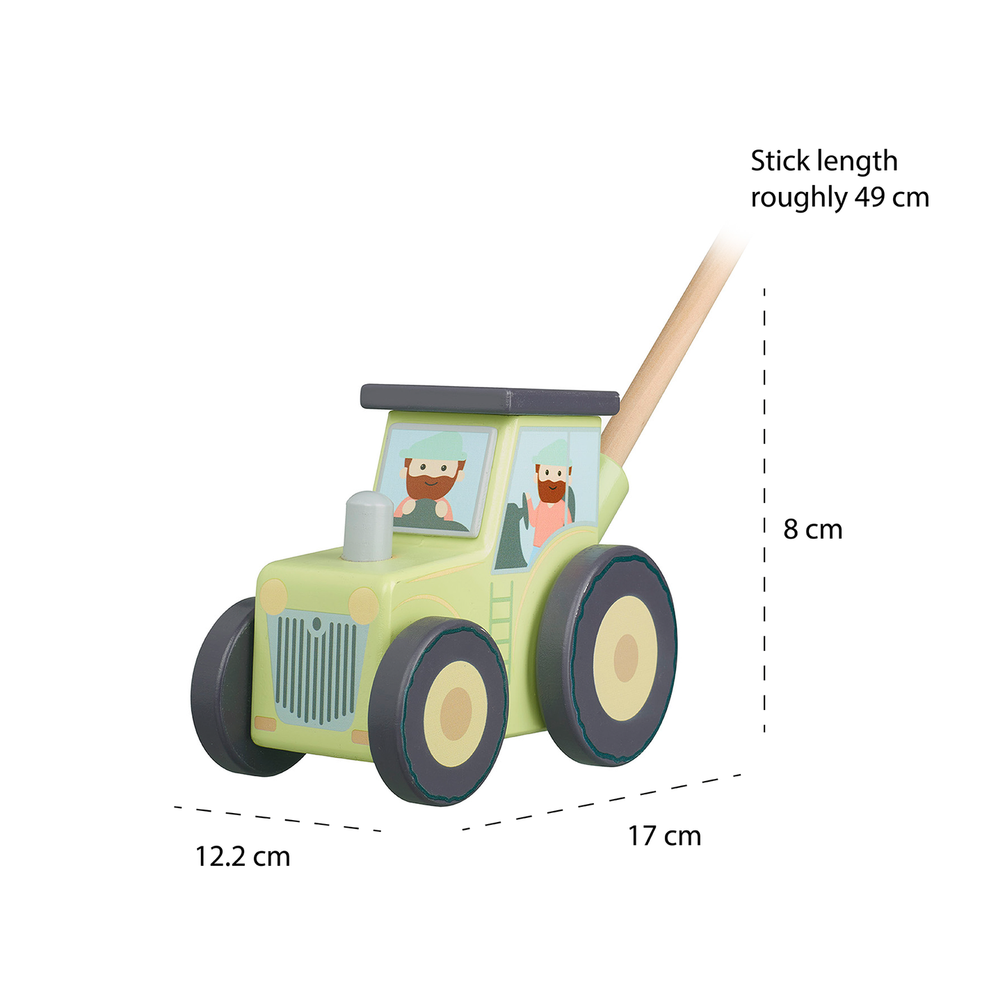 Traktor zum schieben