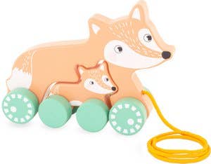 Ziehtierli Mamafuchs mit Jungem
