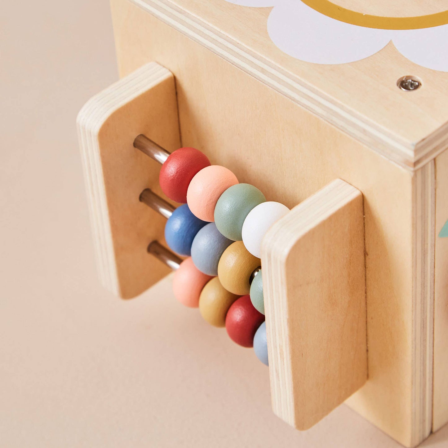 Just Bee Mini-Aktivitätswürfel für Kinder aus Holz
