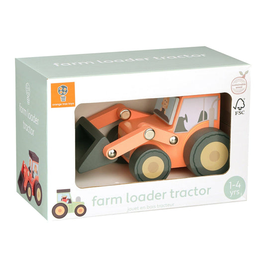 Holzlader-Traktor für Bauernhöfe