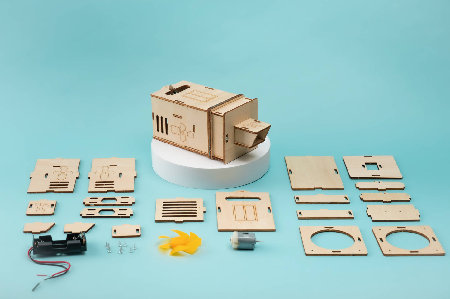 Staubsauger-DIY-Kit, pädagogisches STEM-Spielzeug für Kinder