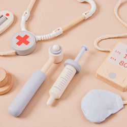 Just Bee Doctor Rollenspielset für Kinder aus Holz